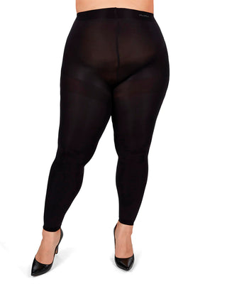 Super Matte Control Top Footless Tights - Final Sale