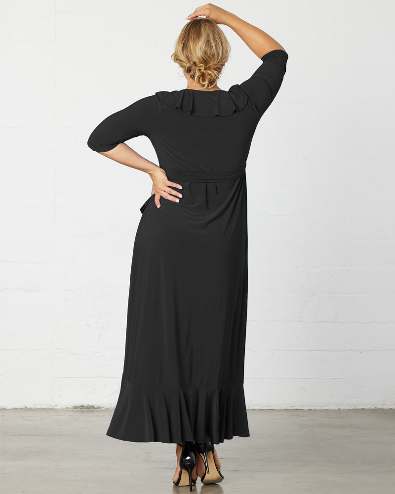 Size Plus Dresses Dress Maxi Wrap Maxi Size Plus | Kiyonna