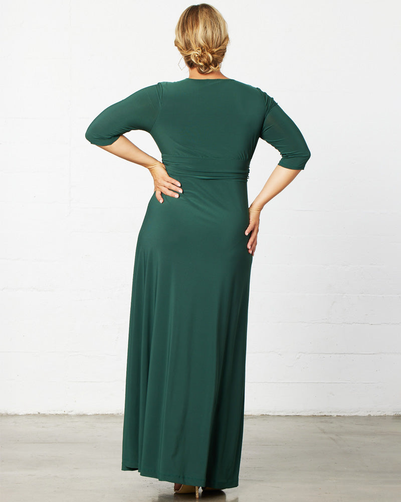 Plus Size Evening Gown with Sleeves