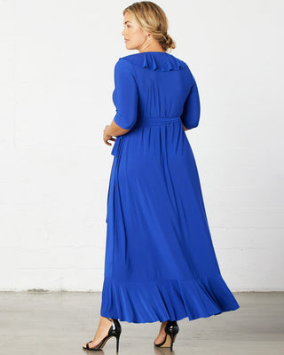 Maritime Maxi Dress  in Cobalt Blue