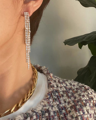 So Influencer Earrings in Sparkle