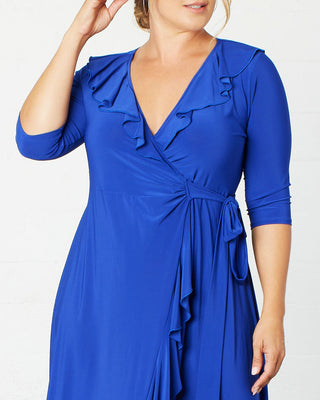 Maritime Maxi Dress  in Cobalt Blue