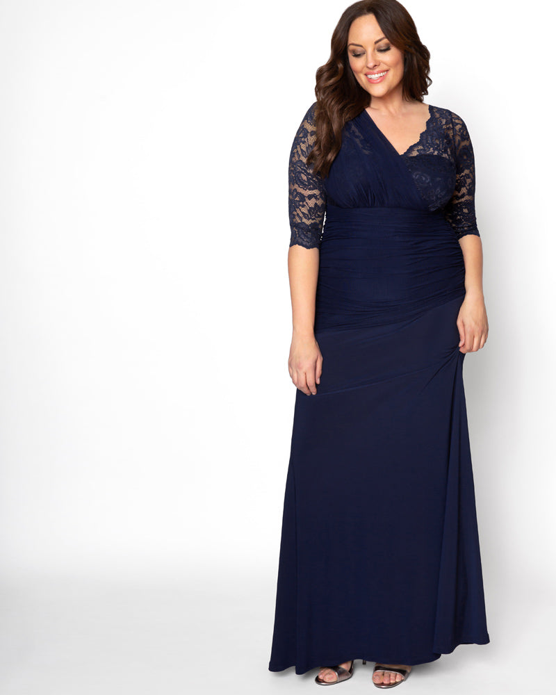 Soiree Plus Size Evening Gown